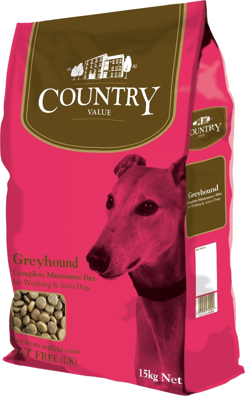 Country Value Greyhound Dry Dog Food - 15kg